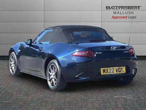 Used Mazda MX5 Inclusive 132 HP (97 kW) 2022 Blue Cabriolet