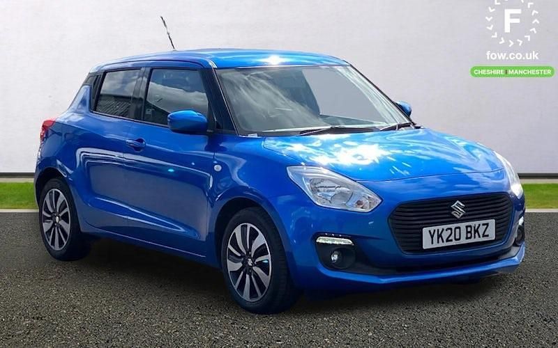 Used Suzuki Swift SZ-T 90 HP (66 kW) 2020 Blue Hatchback