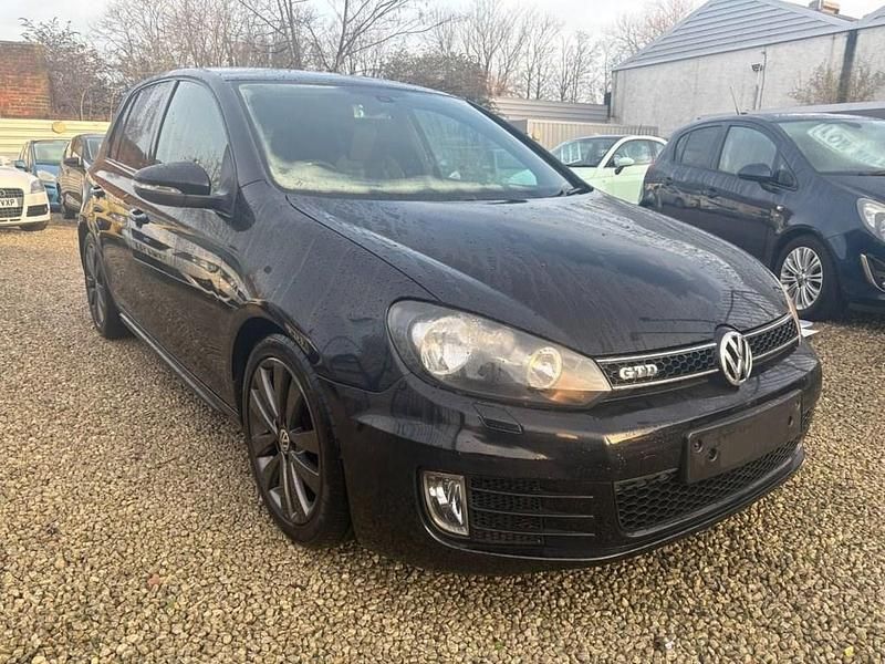 Used VW Golf VI GTD 170 HP (125 kW) 2011 Black Hatchback