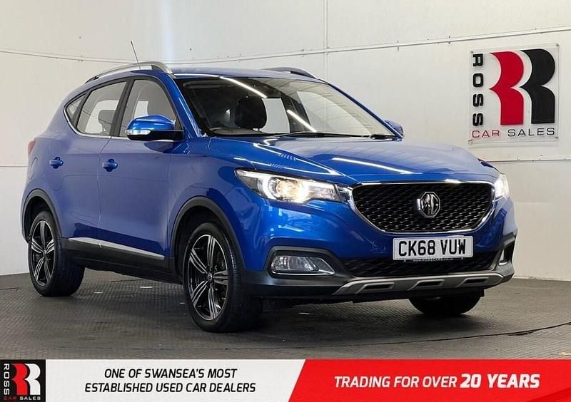 Blue Used 2018 MG ZS Exclusive SUV | £8,495 (Fair price) - Image 1/4