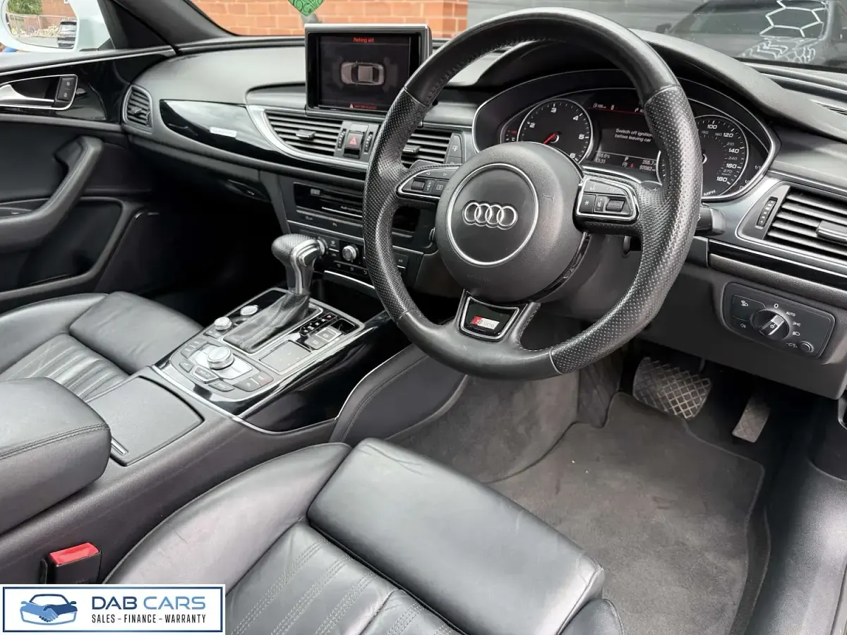 Used Audi A6 Black Edition 2014 White Sedan