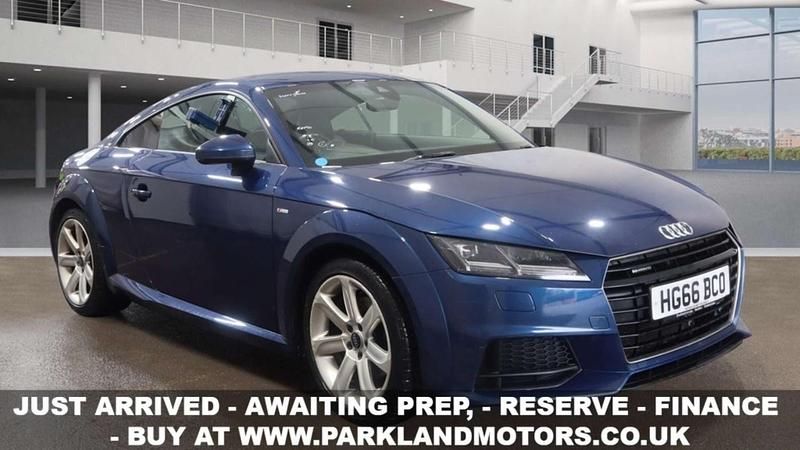 Used Audi TT S-Line 2017 Blue Coupe