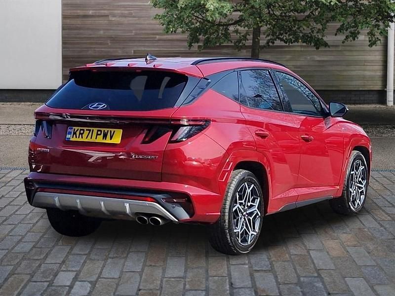 Used Hyundai Tucson N Line 150 HP (110 kW) 2021 Red SUV