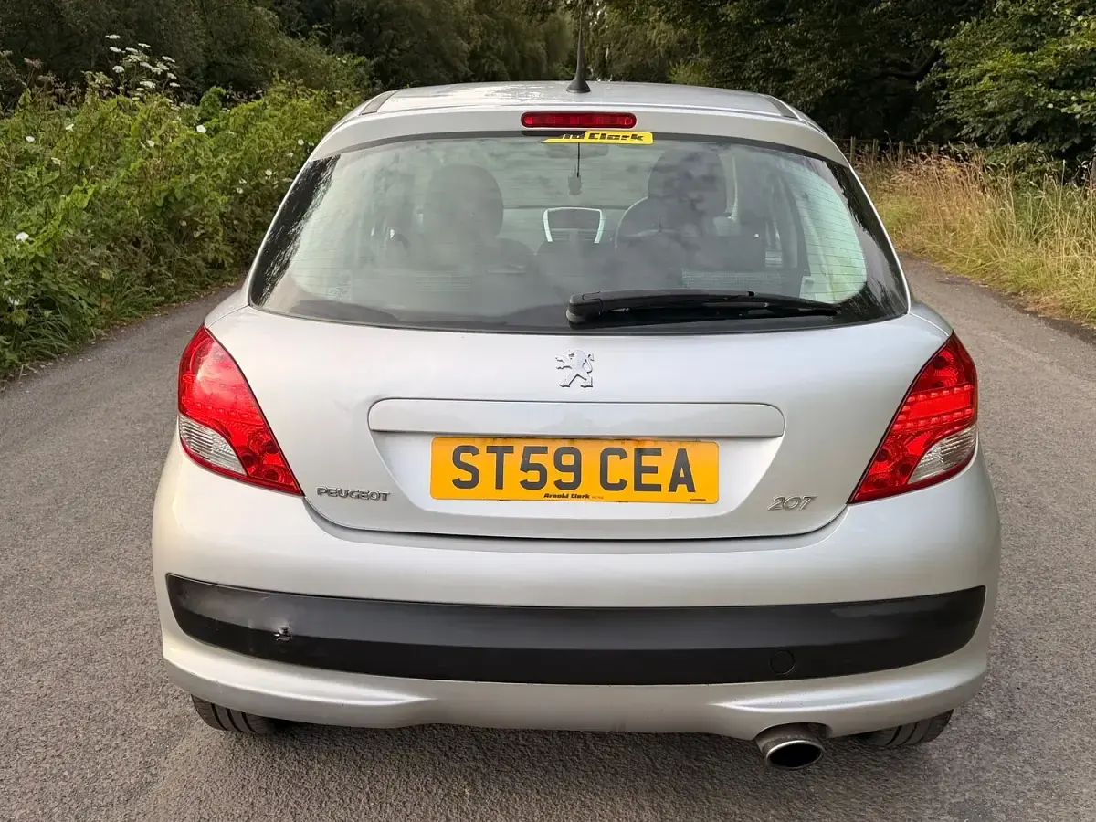 Used Peugeot 207 Sport 95 HP (69 kW) 2009 Silver Hatchback
