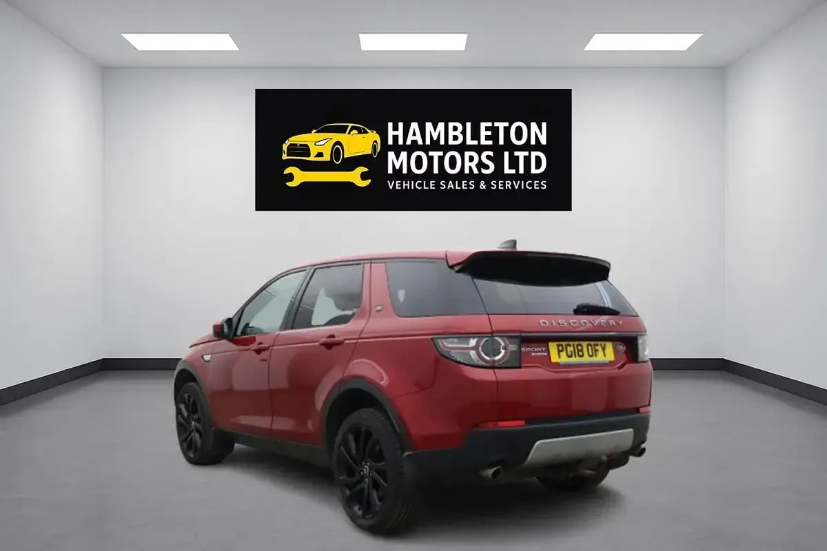 Used Land Rover Discovery Sport HSE 240 HP (176 kW) 2018 Red SUV