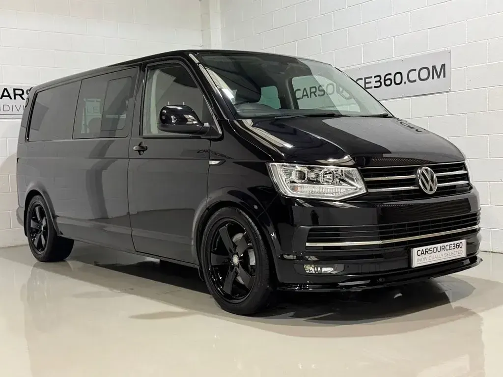 Used VW Transporter Highline 204 HP (150 kW) 2017 Black Van
