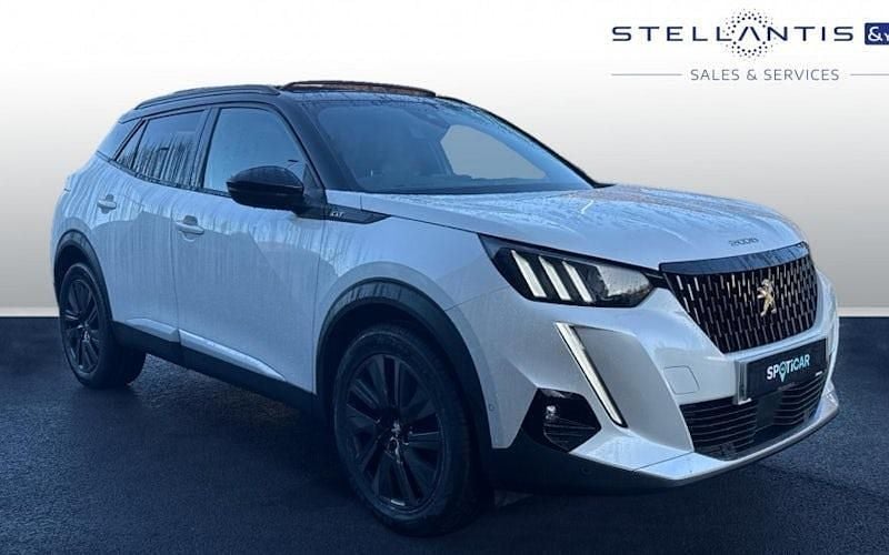 White Used 2022 Peugeot 2008 Premium SUV | £17,324 (Fair price) - Image 1/3