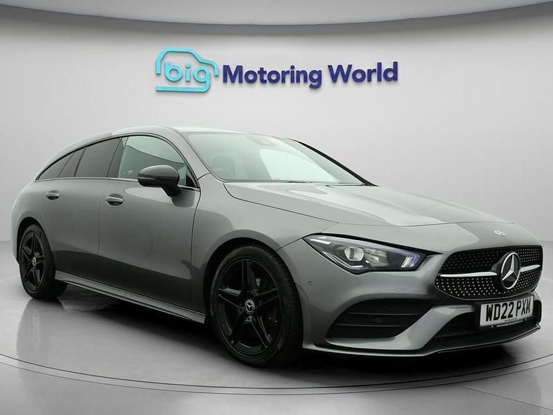 Grey Used 2022 Mercedes CLA180 Shooting Brake Executive Estate | £19,900 (Good price) - Image 1/4