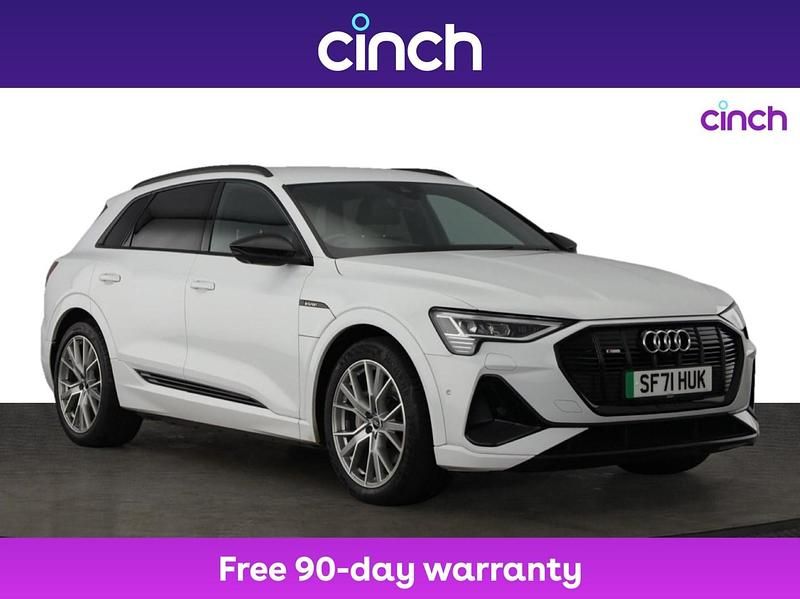 White Used 2021 Audi e-tron Comfort SUV | £20,349 (Expensive) - Image 1/3