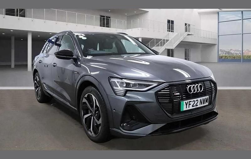 Grey Used 2022 Audi e-tron Black Edition SUV | £27,900 (A bit pricey) - Image 1/4