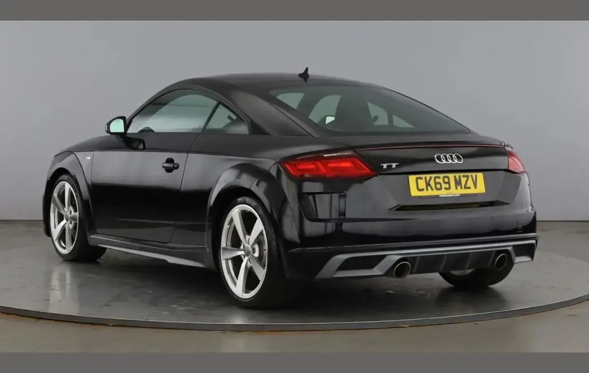 Used Audi TT S-Line 197 HP (144 kW) 2019 Black Coupe