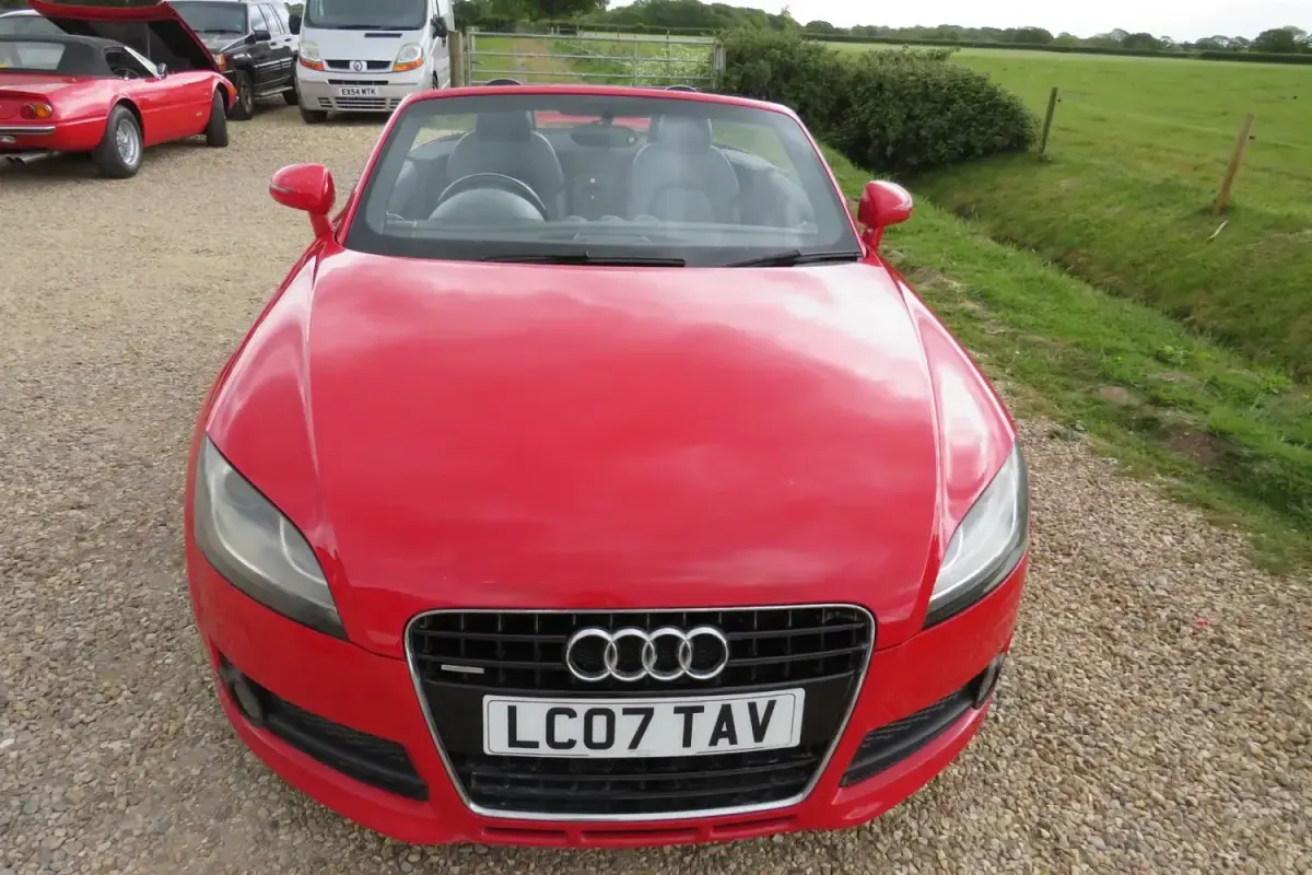 Used Audi TT 251 HP (184 kW) 2007 Red Coupe