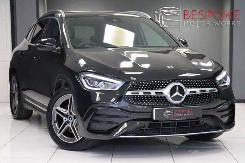Black Used 2021 Mercedes GLA200 AMG line SUV | £24,995 (Fair price) - Image 1/4