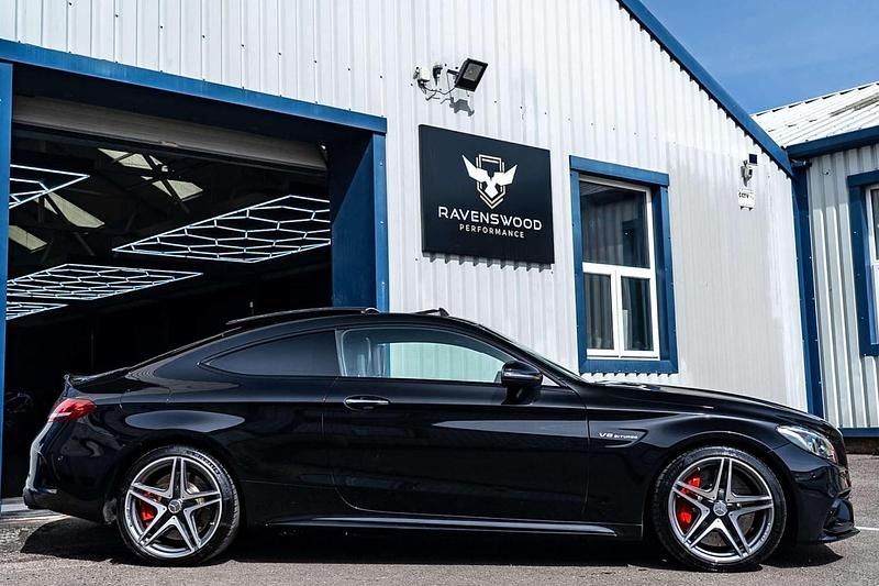 Used Mercedes C63S AMG Premium 2017 Black Coupe