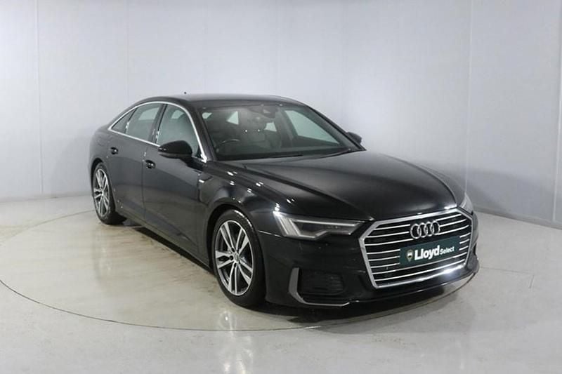 Used Audi A6 S-Line 204 HP (150 kW) 2019 Black Sedan