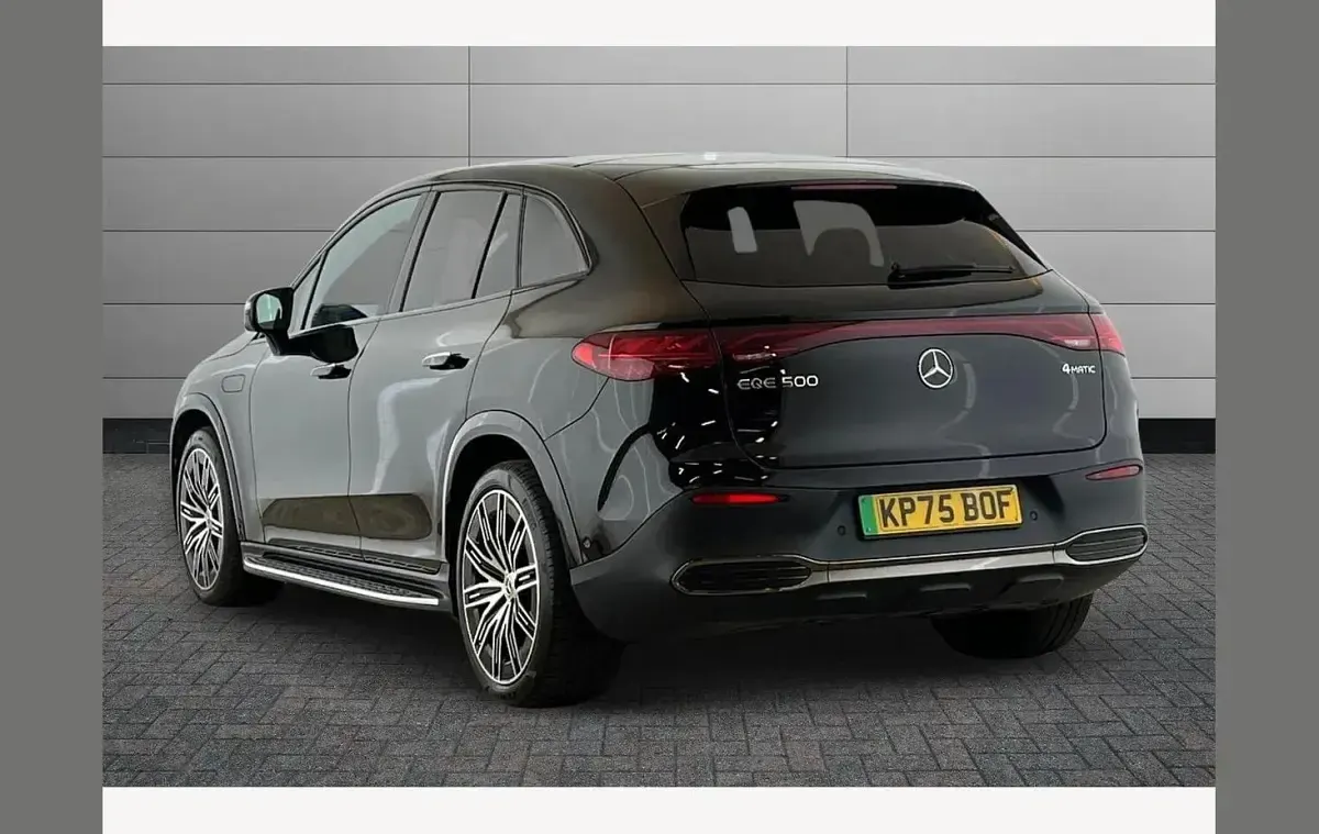 Used Mercedes EQE500 AMG line 300 kW (408 HP) 2025 Black SUV