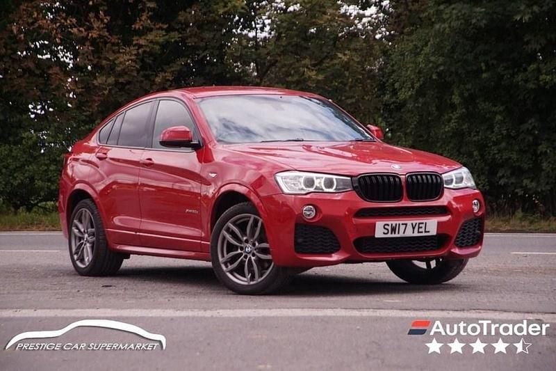 Red Used 2017 BMW X4 M Sport SUV | £15,099 (Good price) - Image 1/4