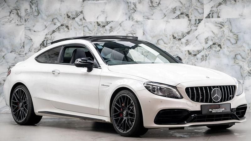White Used 2024 Mercedes C63 AMG Premium Plus Coupe | £66,989 - Image 1/4