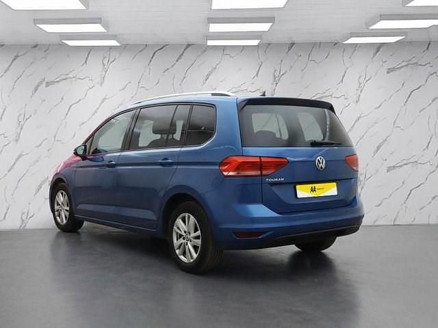 Used VW Touran SE 150 HP (110 kW) 2019 Blue MPV