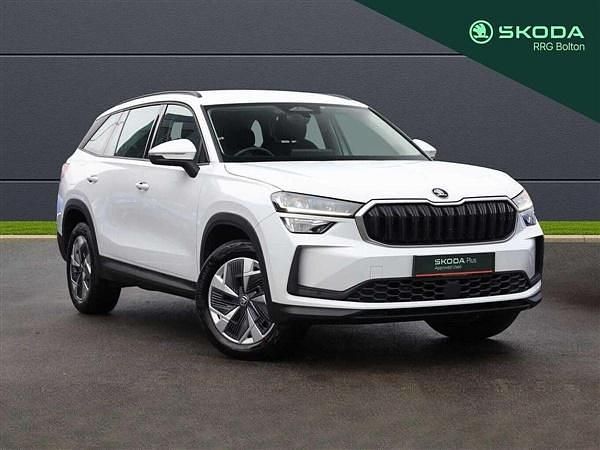 Moon white metallic Used 2024 Skoda Kodiaq SE SUV | £27,495 (Good price) - Image 1/4