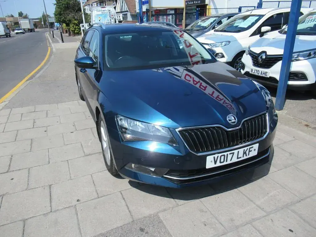 Used Skoda Superb SE 2017 Blue Estate