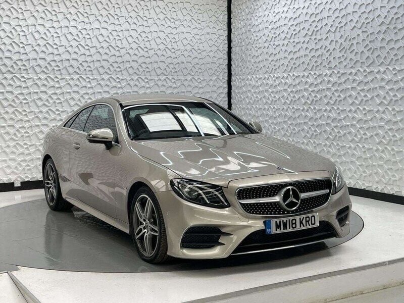 Silver Used 2018 Mercedes E220 AMG line Coupe | £17,500 (Super price) - Image 1/4