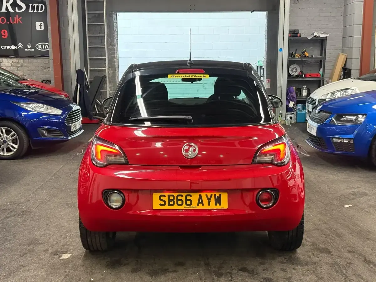 Used Vauxhall Adam 2016 Red Hatchback