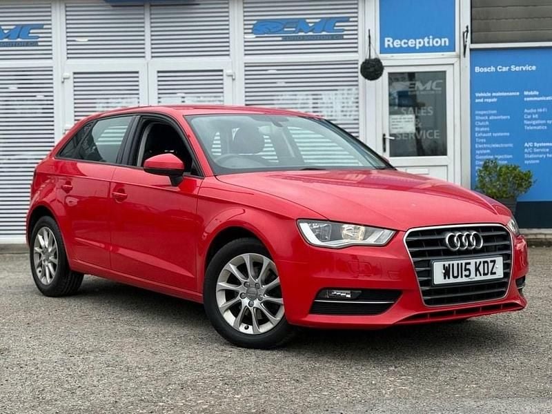 Used Audi A3 Business 2015 Red Hatchback