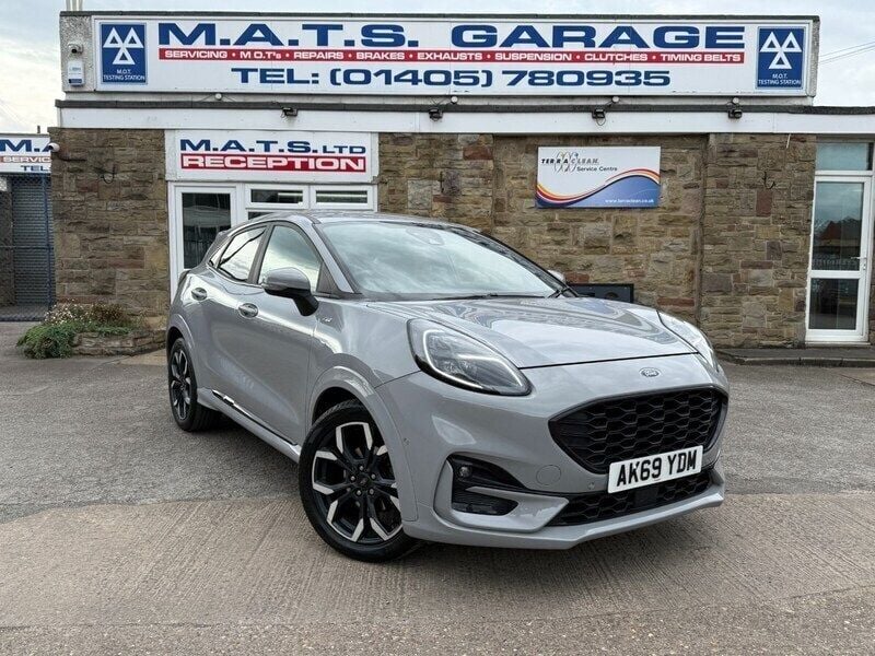 Grey Used 2020 Ford Puma ST-Line X Hatchback | £13,495 (A bit pricey) - Image 1/4