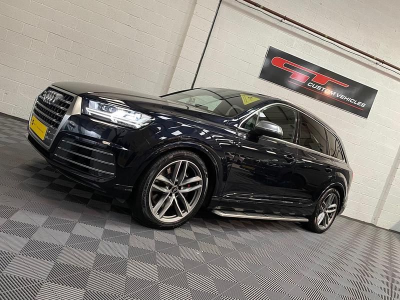 Blue Used 2016 Audi SQ7 Business SUV | £26,990 - Image 1/4