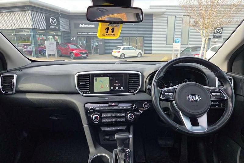 Used Kia Sportage 136 HP (100 kW) 2019 White SUV