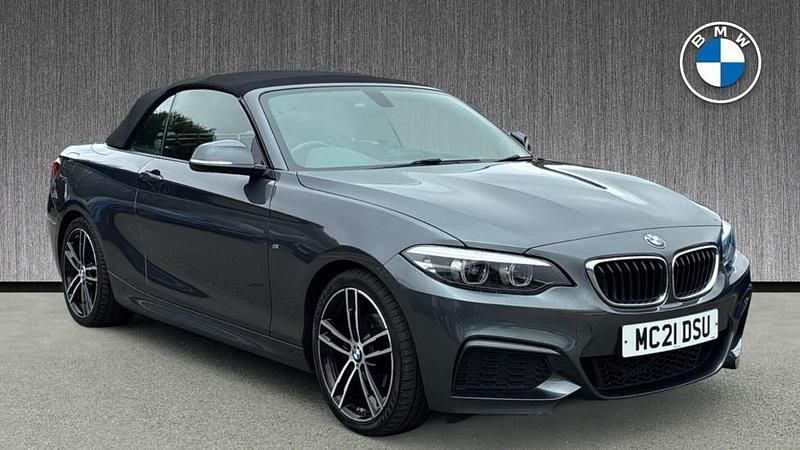Grey Used 2021 BMW 218 M Sport Cabriolet | £20,499 (Fair price) - Image 1/3