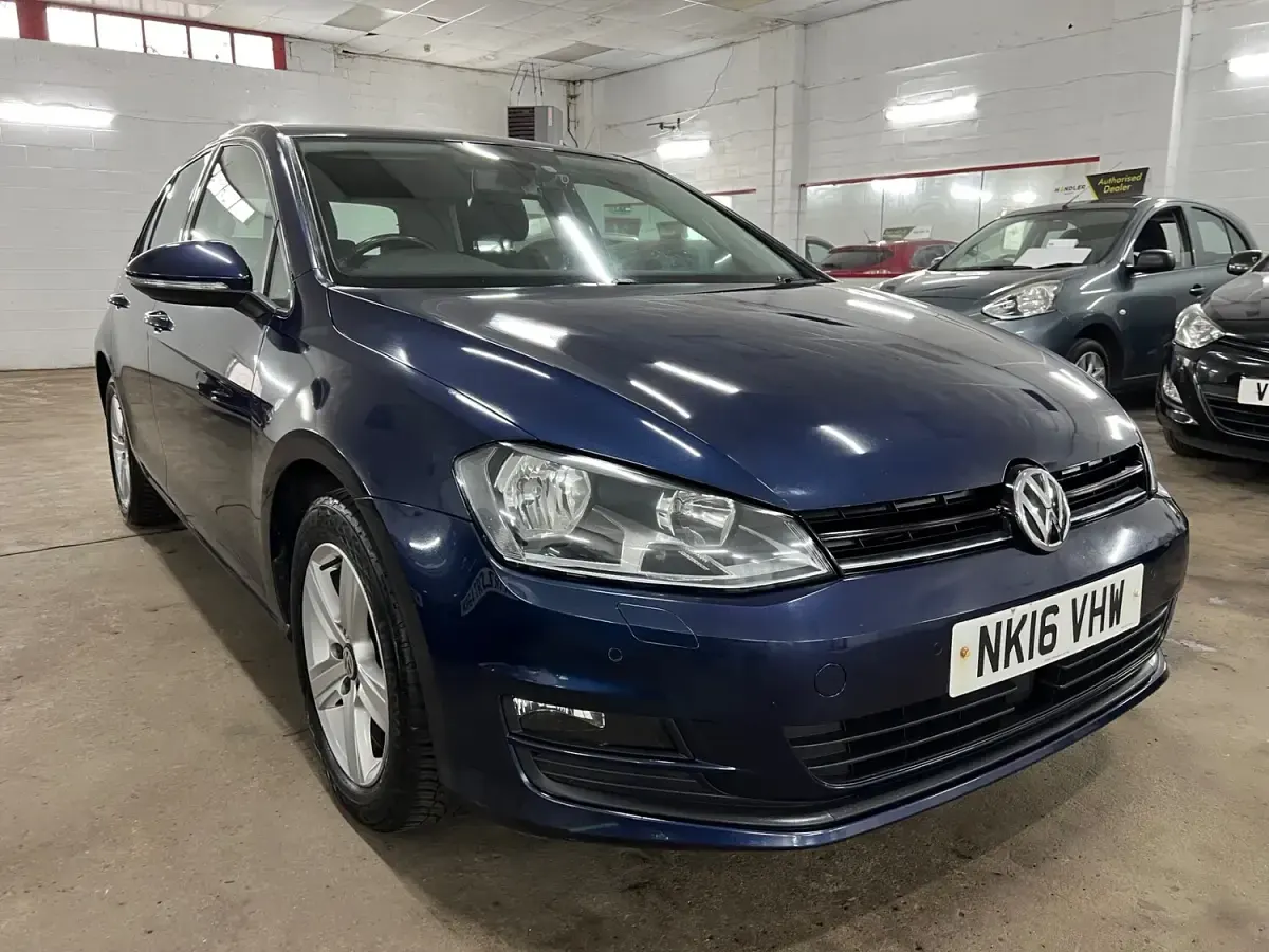 Used VW Golf VII Edition 2016 Blue Hatchback
