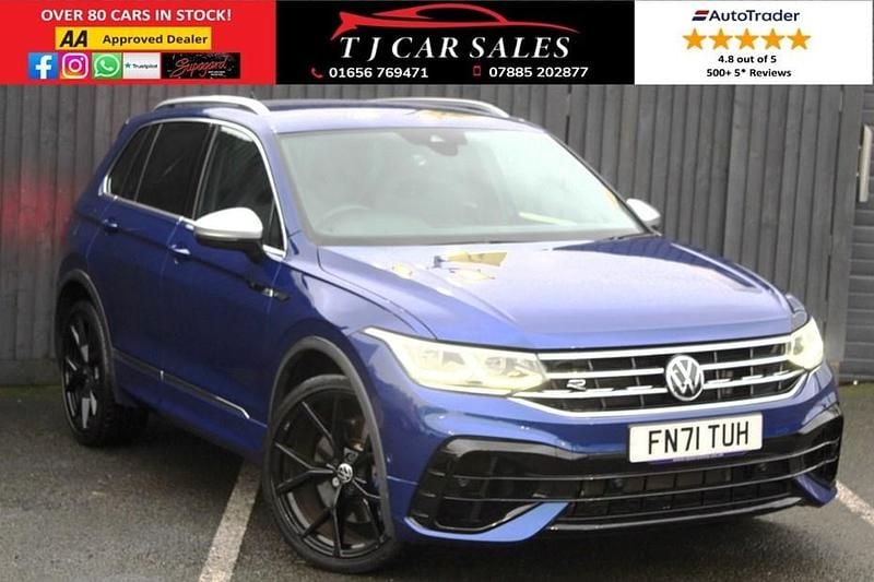 Blue Used 2021 VW Tiguan R SUV | £34,495 (Fair price) - Image 1/1