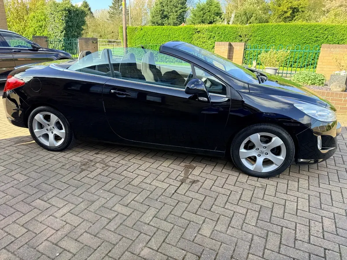 Used Peugeot 308 CC Sport 2011 Black Cabriolet