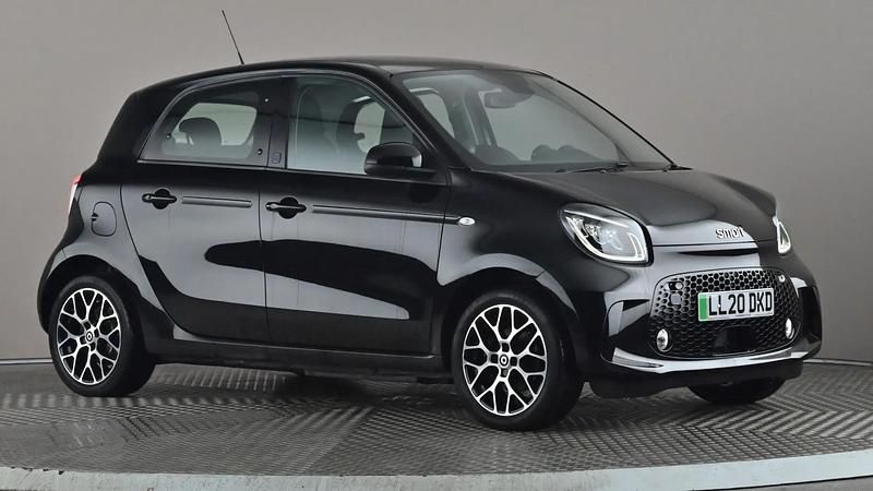 Black Used 2020 Smart ForFour Electric Drive Prime Exclusive Hatchback | £8,298 (Fair price) - Image 1/3