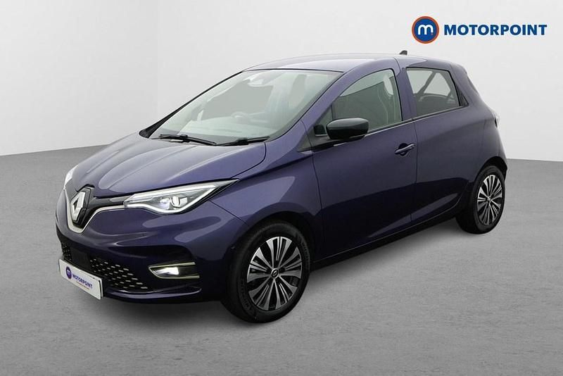 Used Renault Zoe Techno 100 kW (136 HP) 2022 Blue Hatchback