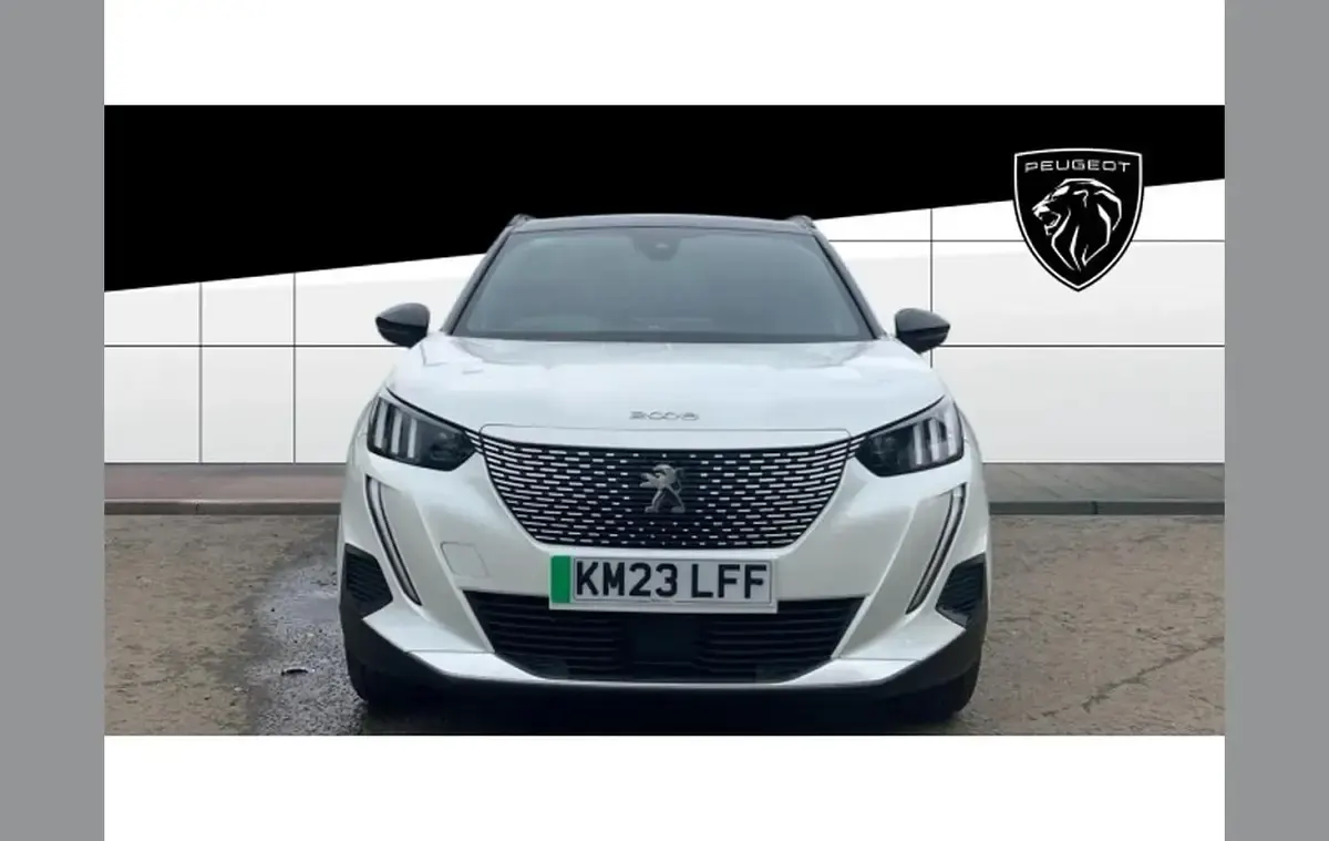 Used Peugeot e-2008 GTi 100 kW (136 HP) 2023 White SUV
