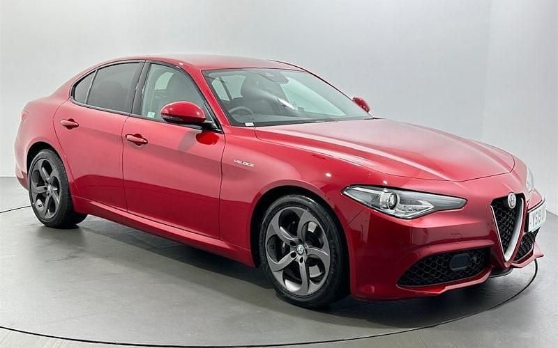 Red Used 2019 Alfa Romeo Giulia Veloce Sedan | £14,197 (Super price) - Image 1/3