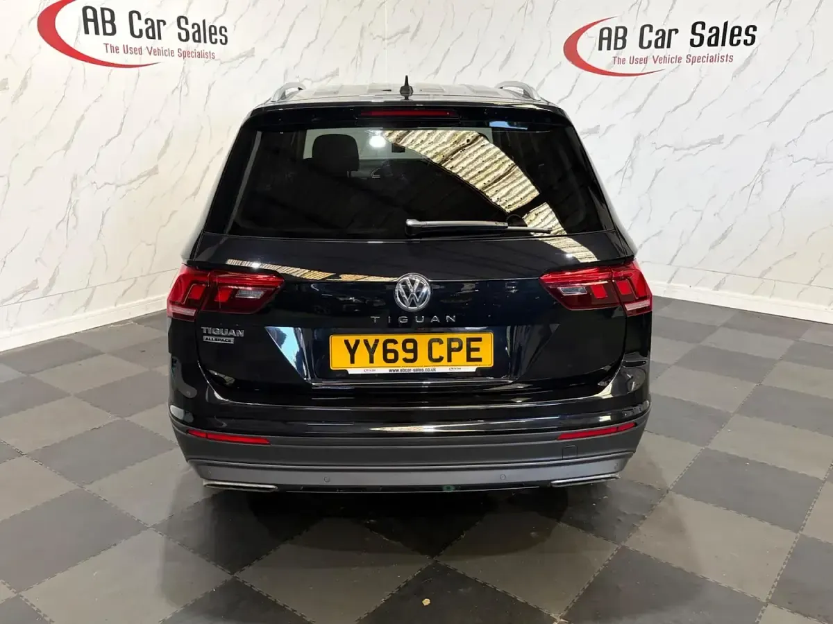 Used VW Tiguan Allspace Match 150 HP (110 kW) 2019 Black SUV