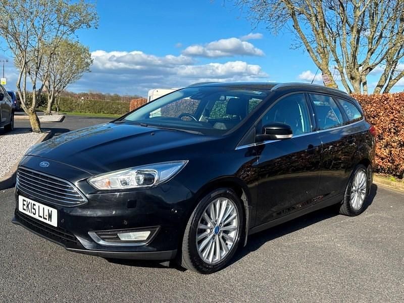 Used Ford Focus Titanium X 150 HP (110 kW) 2015 Black Estate