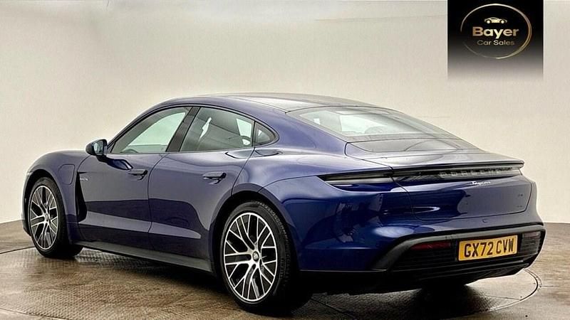Used Porsche Taycan 350 kW (476 HP) 2023 Blue Sedan