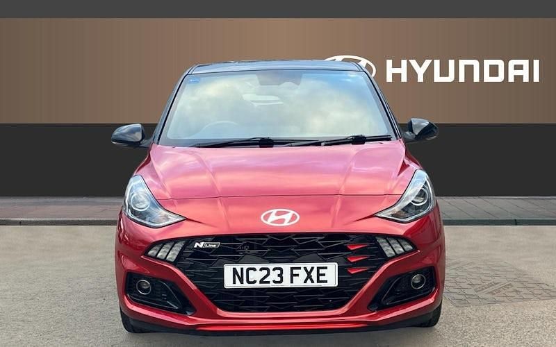 Used Hyundai i10 N Line 101 HP (74 kW) 2023 Red Hatchback