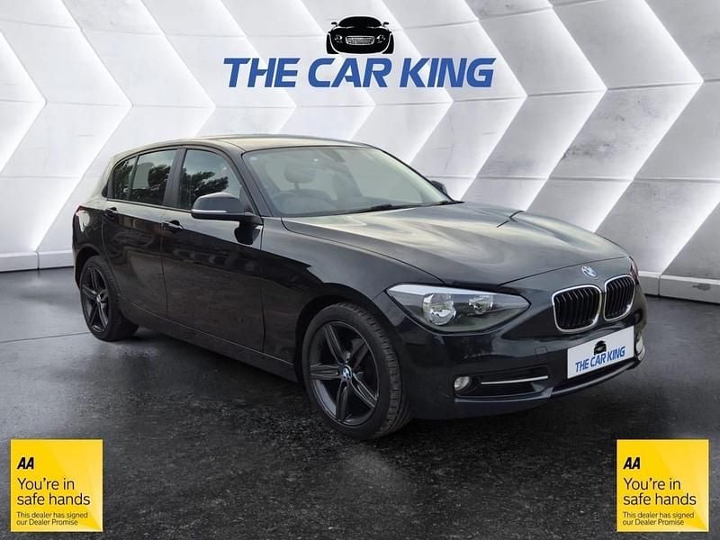 Black Used 2013 BMW 116 Sport Line Hatchback | £3,680 (Good price) - Image 1/4