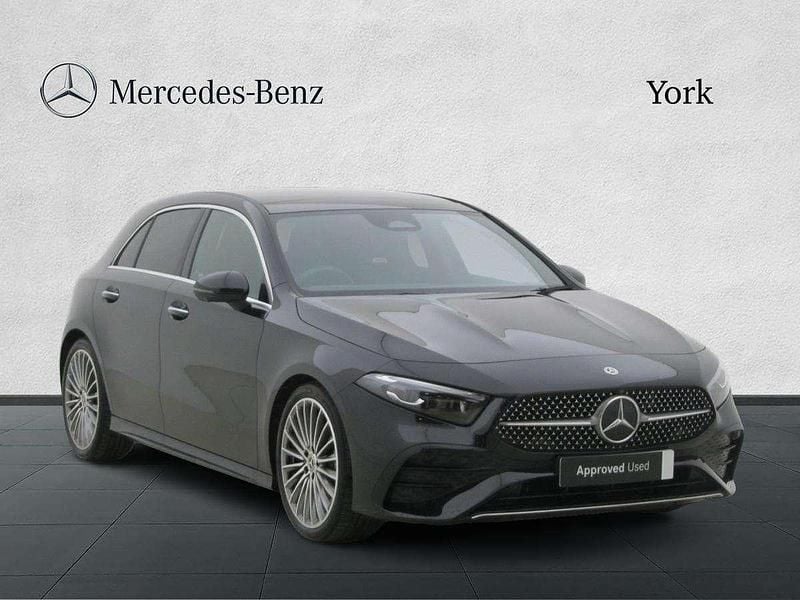 Black Used 2024 Mercedes A180 AMG Line Premium Plus Hatchback | £26,695 (A bit pricey) - Image 1/4
