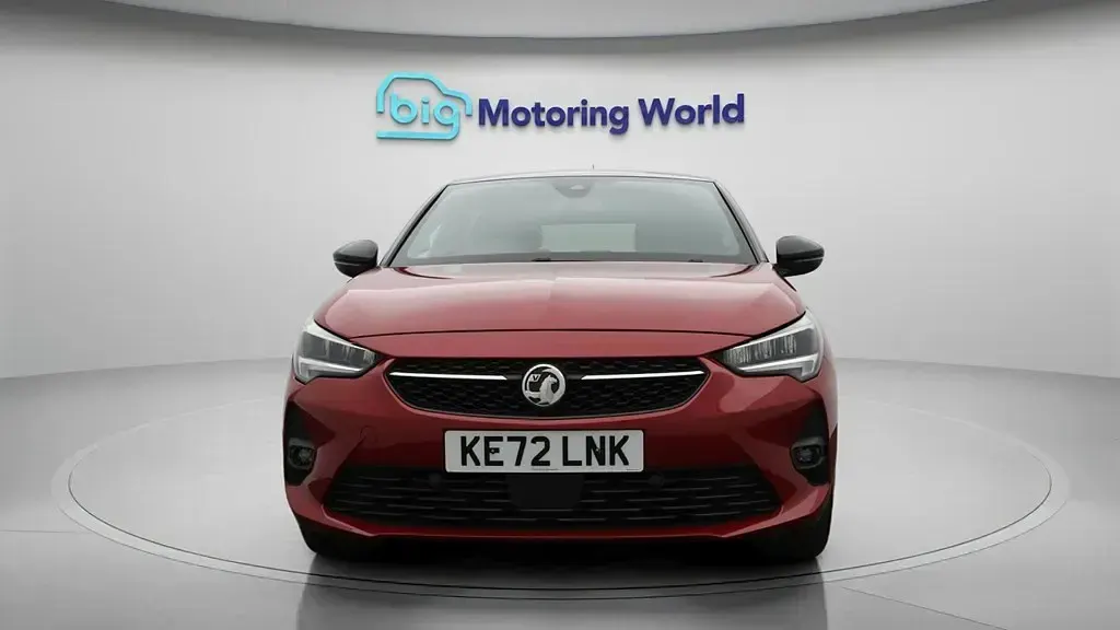 Used Vauxhall Corsa 75 HP (55 kW) 2023 Red Hatchback