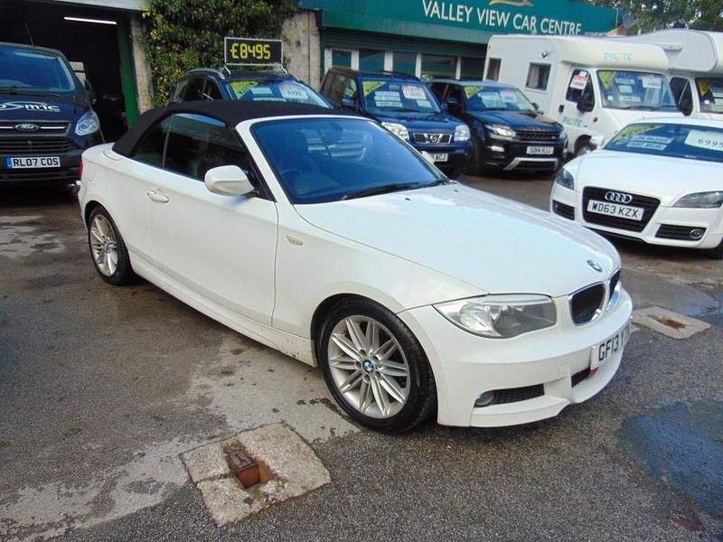 White Used 2013 BMW 118 Cabriolet M Sport Cabriolet | £3,695 (Fair price) - Image 1/4