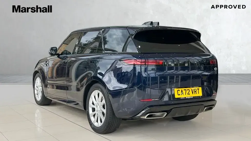 Used Land Rover Range Rover Sport SE Dynamic 400 HP (294 kW) 2022 Portofino blue SUV