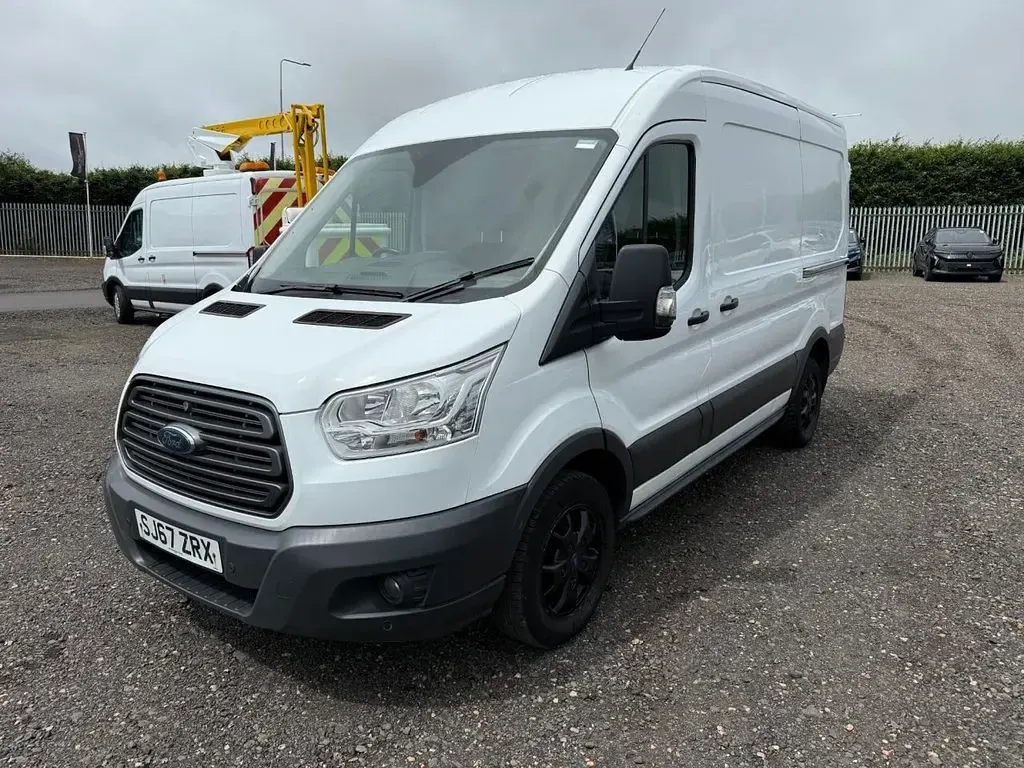 Used Ford Transit Trend 130 HP (95 kW) 2017 White Van