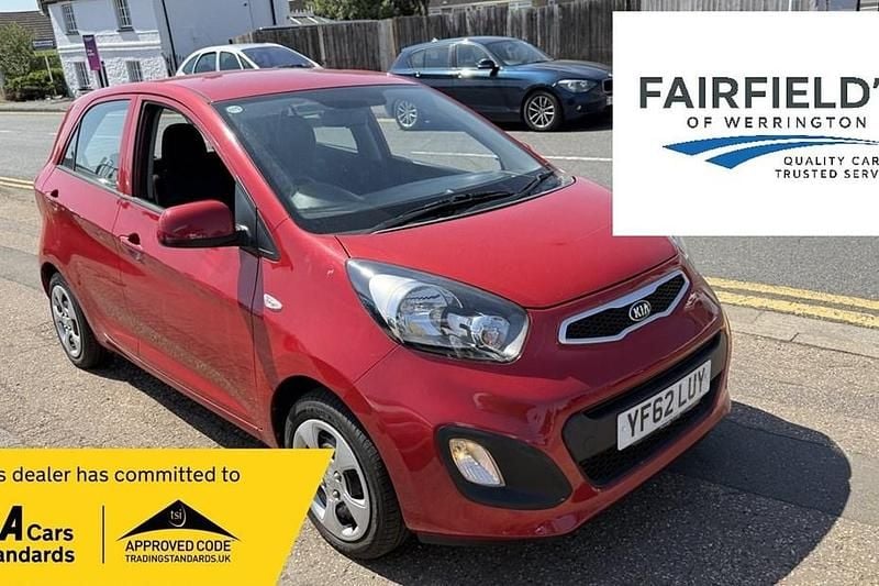 Red Used 2012 Kia Picanto 2 Hatchback | £4,795 (A bit pricey) - Image 1/1